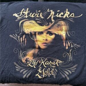 Stevie Nicks 24 Karat Gold Tour Tshirt Women’s S